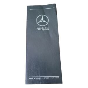 Vintage Mercedes Benz Road Atlas 1994 Credit Corporation Compact Rand McNally